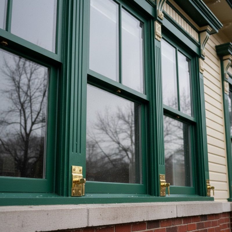 Storm Windows Installation detail